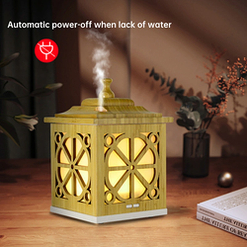 Wood Essential aroma diffuser Ultrasonic Diffusers Cool Mist Humidifier with led night light