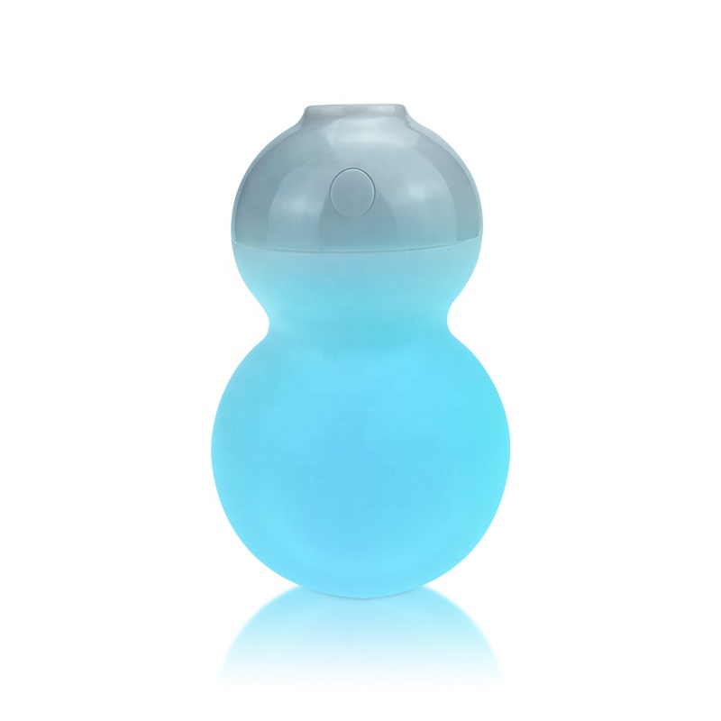 Portable Mini Humidifier, Small USB Mist Humidifier, Personal Desktop Humidifier for Home Baby Bedroom Office Car Travel