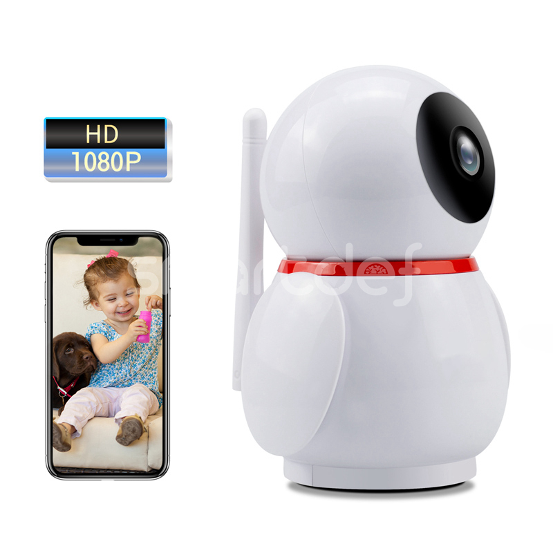 Home WIFI IP Camera IOT Camera 1080P / 2M Privacy Zone Smart Config Movement Tracking CMOS with Night Vision 3.6mm Fixed CM031-W