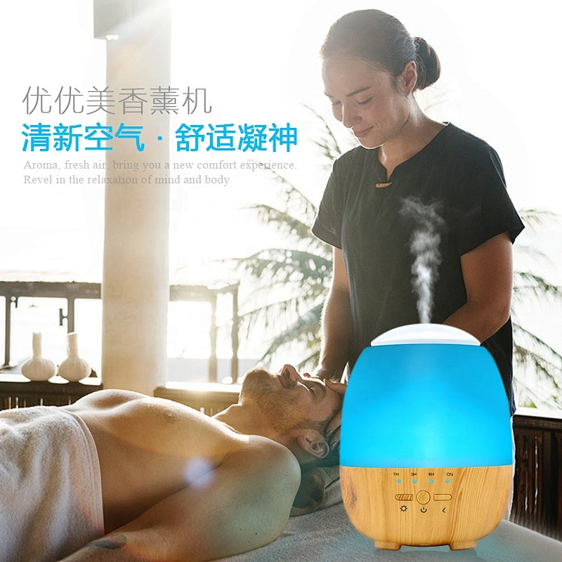 Essential Wooden Oil diffused Wood Aroma  Essential Oil Aromatherapy Diffuser