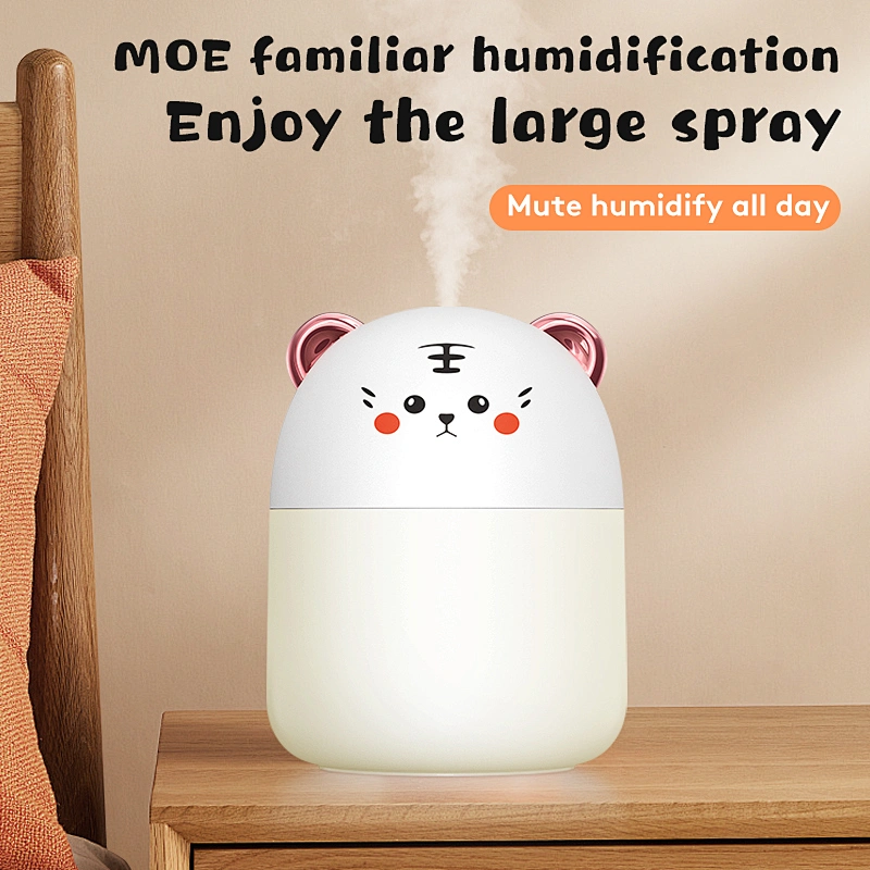 Cool Mist For Bedroom Ultrasonic Mini Ambilight Air Humidifier With led night light