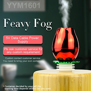 New Design Rose Humidifier Electric USB Humidifier Portable Car Diffuser for Kid