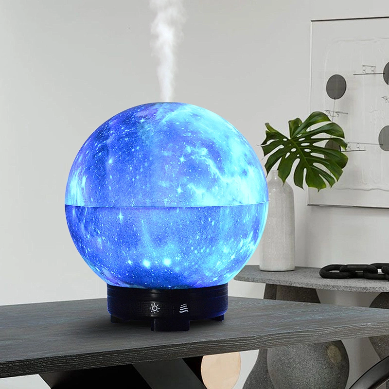Hot sale Vase Shape Essential Oil Diffuser fragrance Mist  Home Humidifier  with Ceramic Flower