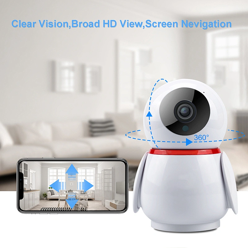 Home Security Smart Home 1080P HD Camera Tuya Wifi Clear Vision Indoor Smart Camera Wireless CCTV Camera