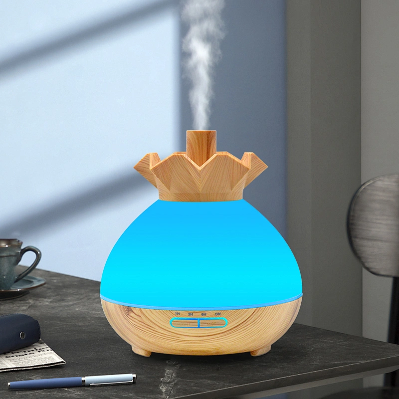 2022 400ml wooden  smart aroma diffusers Oil Diffuser Factory
