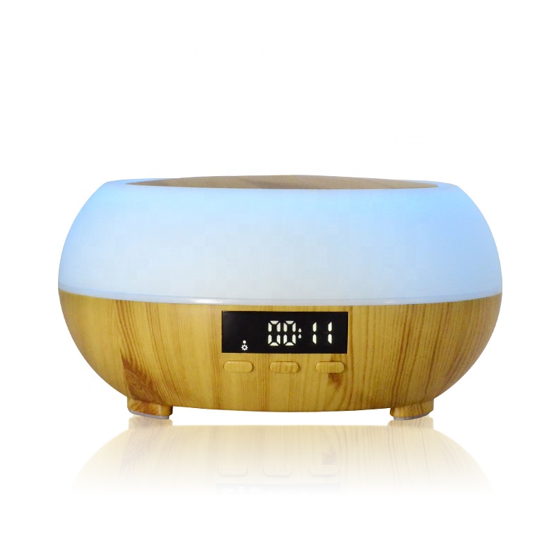 Smart WIFI Remote wooden aroma diffuser electric humidifier essential aroma oil diffuser