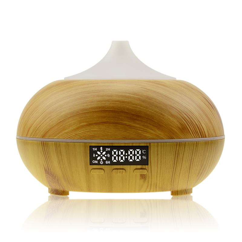 Wood Grain Smart Humidifier Essential Oil Diffuser home & office capacity