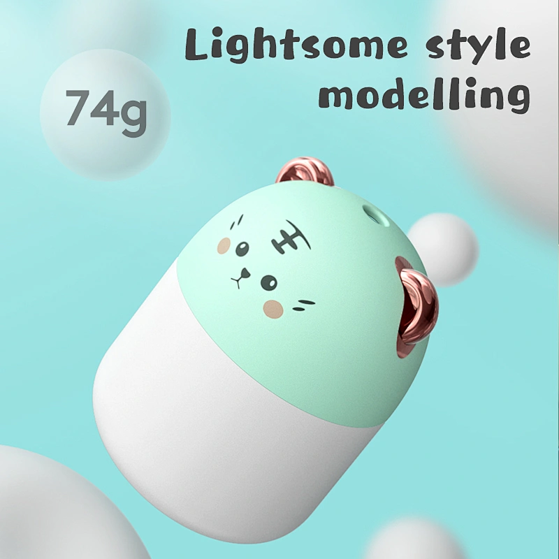 Bedroom Ultrasonic Mini Ambilight Air Humidifier With led night light