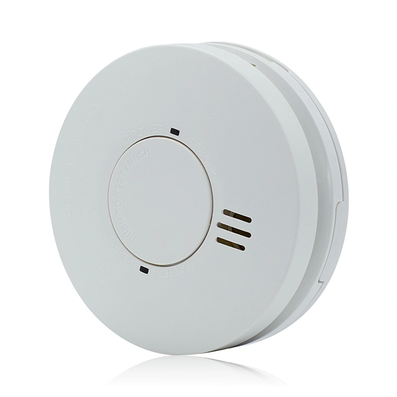 RF Smoke Alarm DC 10 Years Long Life Battery Smoke Sensor Wireless IOT Smoke Detector