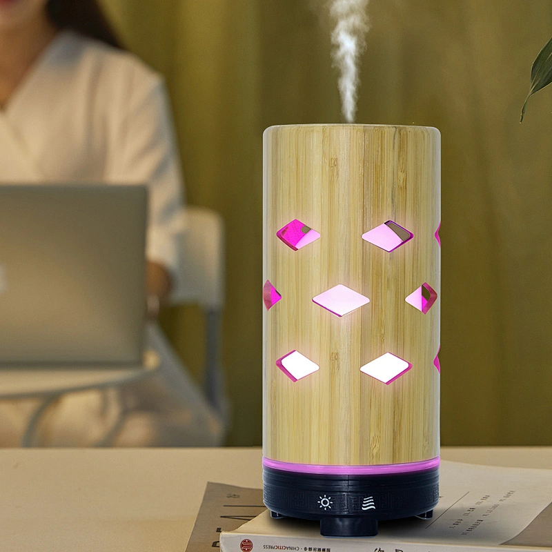 2021 New 7 Colors Ultrasonic Humidifier Aroma Diffuser