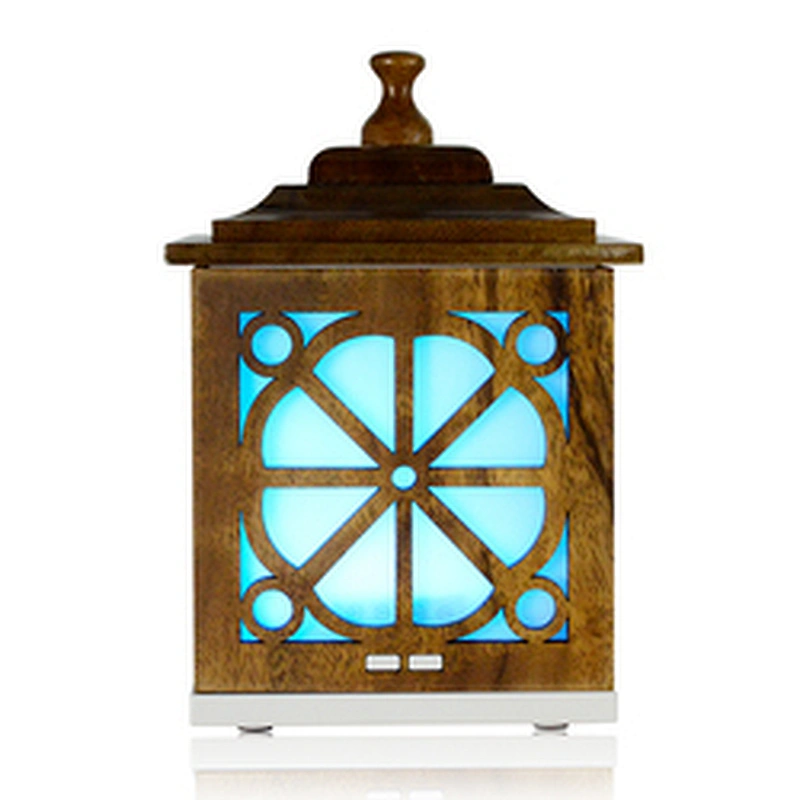 Wood Essential aroma diffuser Ultrasonic Diffusers Cool Mist Humidifier with led night light