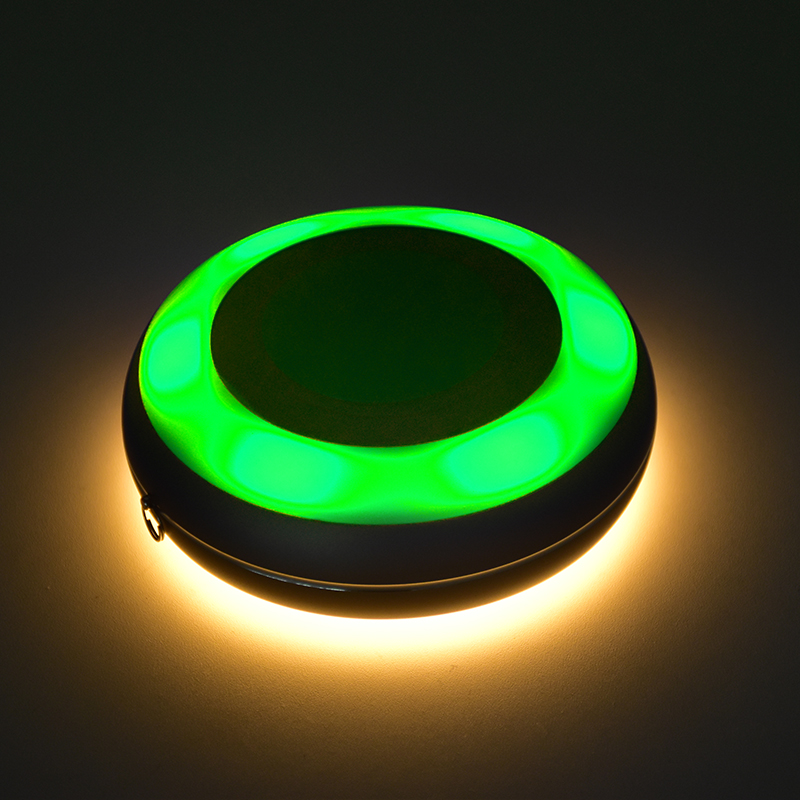 Round Shape Smart Night Light Multi-functional  Motion Sensor Small LED Night Light Auto LED  Baby Night Light with Aluminum All
