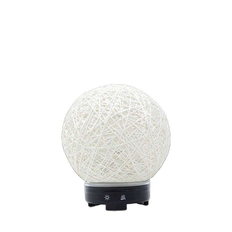Cany art weaving mini aroma diffuser humidifier desktop night light