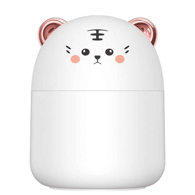 Portable H2O Spray Mist Air  Freshener Smart Aroma Essential Oil Diffuser USB Air Humidifier With Night Light