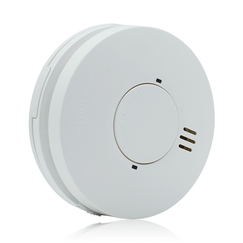AC 240V IOT Interconnected Smoke Detector 433MHz Wireless Smoke Sensor