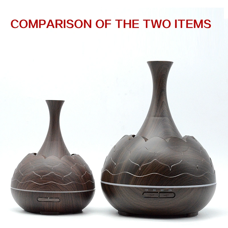 Mini humidifier hair oil essential candle set diffuser