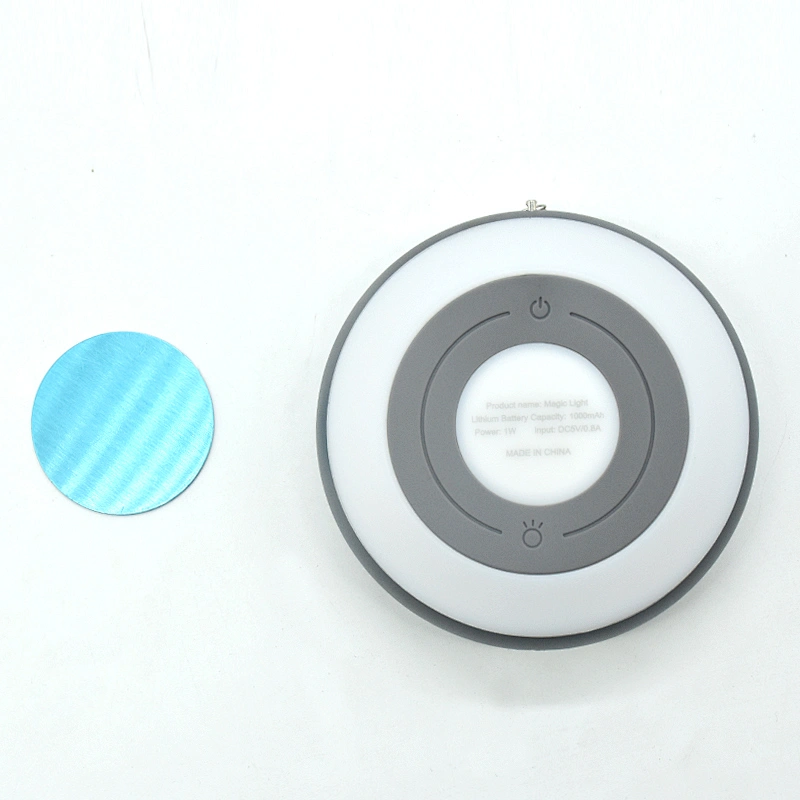 Round Shape Smart Night Light Multi-functional  Motion Sensor Small LED Night Light Auto LED  Baby Night Light with Aluminum All