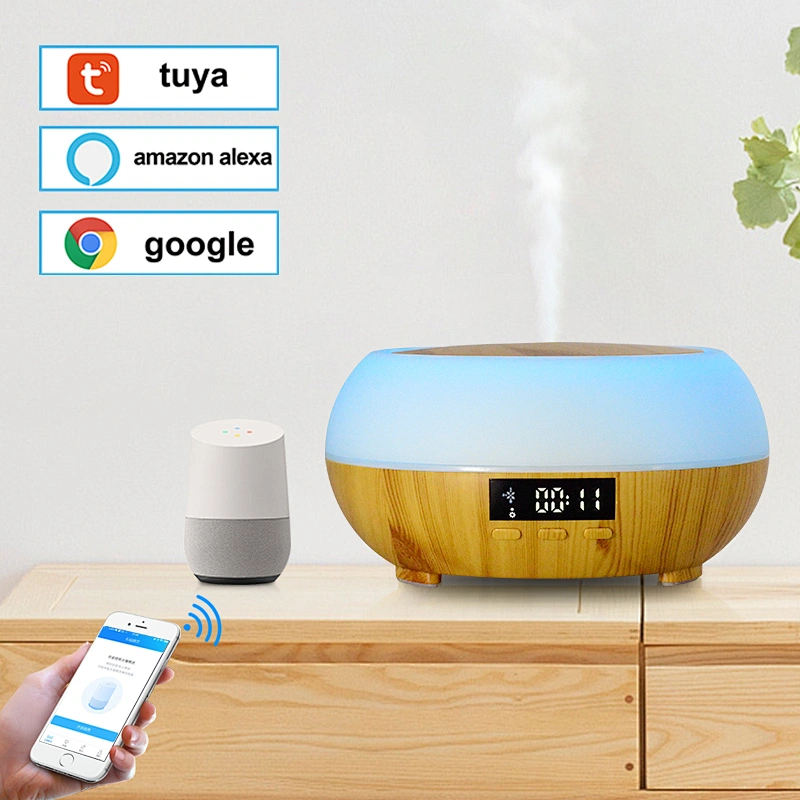 Factory price private label hot sale  aroma diffuser air humidifier with intelligent display