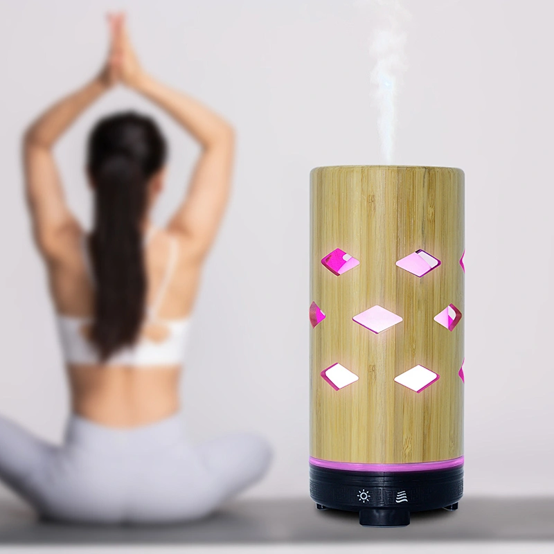 2021 New 7 Colors Ultrasonic Humidifier Aroma Diffuser