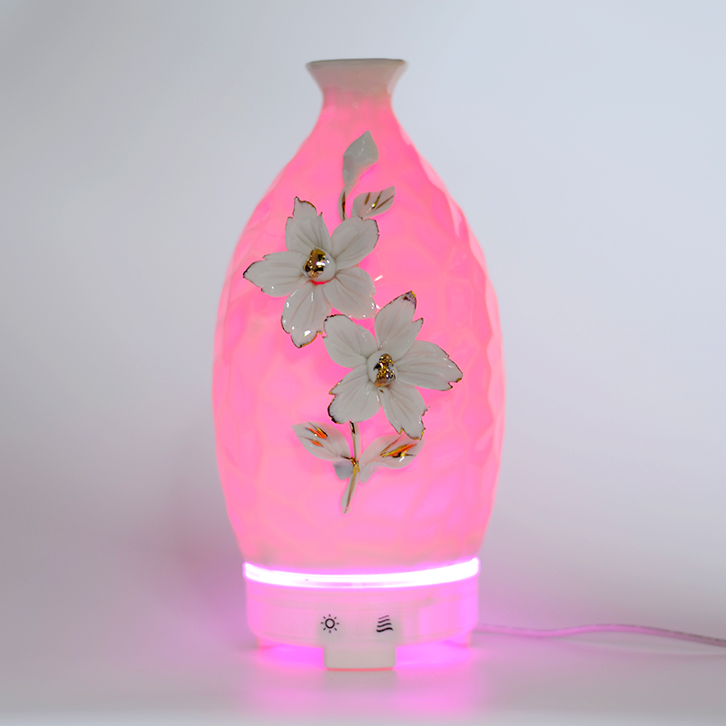 Factory New Design fragrance Diffuser 120ml Ceramic Home Ultrasonic Humidifier Air Diffuser