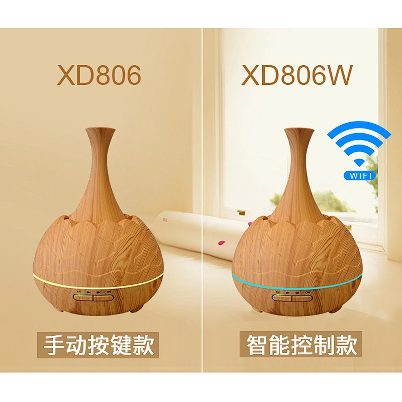 Mini humidifier hair oil essential candle set diffuser