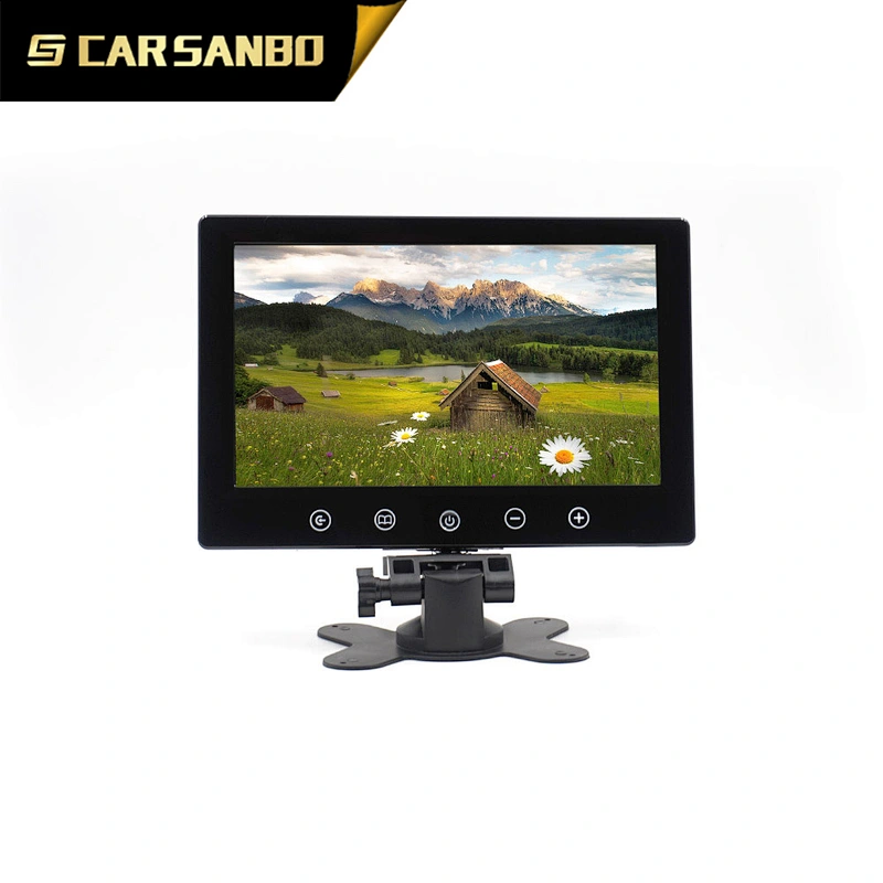 Stand-alone 9 Inch Touch key Car TFT LCD Monitor for trucks