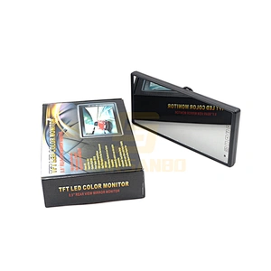 8.9inch TFT LED Rearview mirror monitor with rearview camera /Automatic switch when reverse car