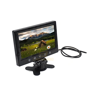 Stand-alone 9 Inch Touch key Car TFT LCD Monitor for trucks