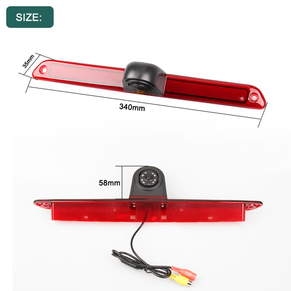 Carsanbo Car Brake Light Rear View Reverse Camera For Sprinter/VW Crafter