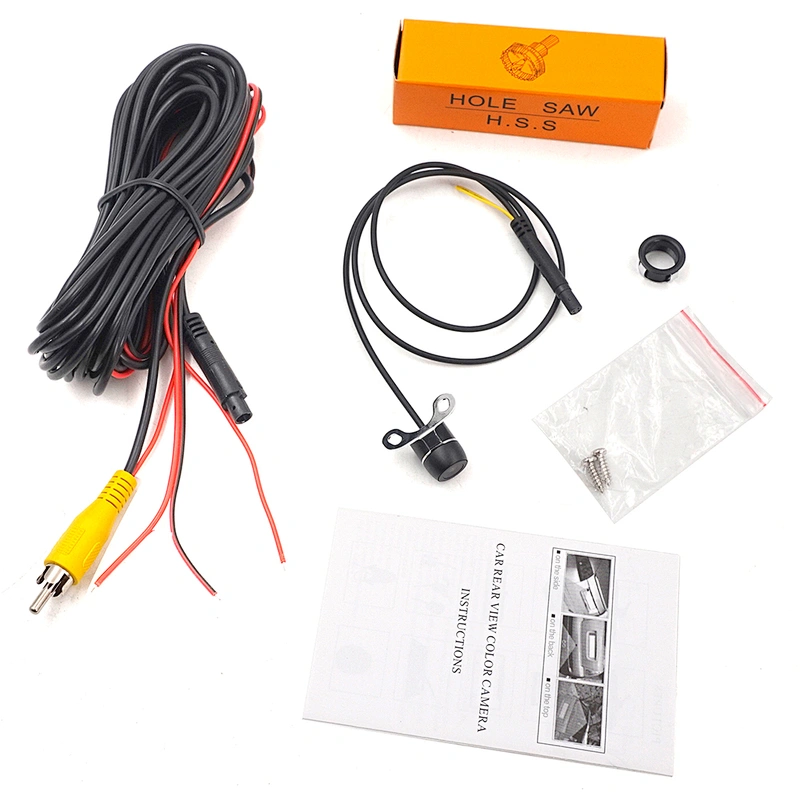 12.5mm AHD hanging and drilling mount car rear view camera
