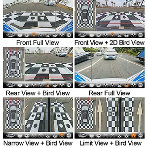 super night vision new 3D pro around view system for F150