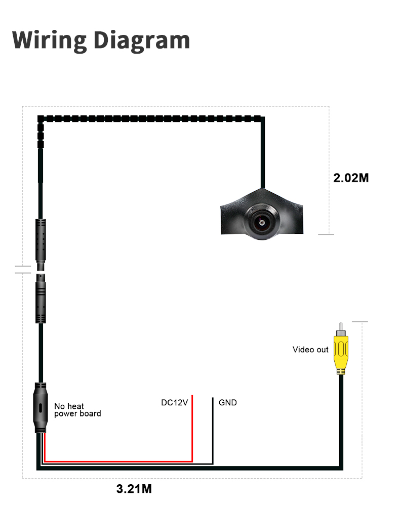 OEM front view camera used for Audi Q7 2016