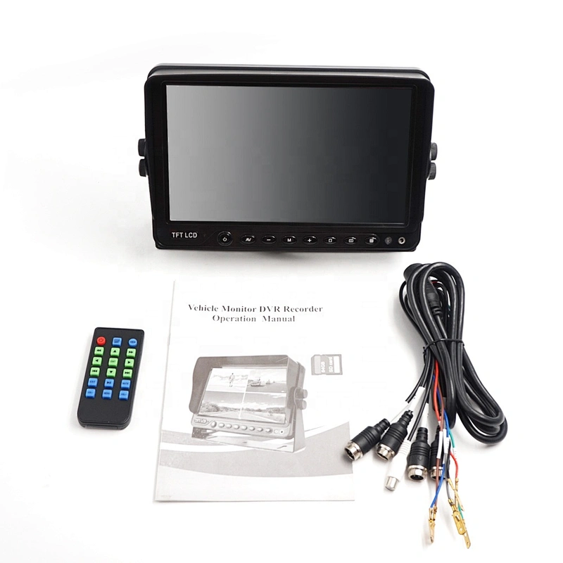 9inch TFT LCD Screen Color Display Car Monitor Rear Camera For Bus Truck RV Van