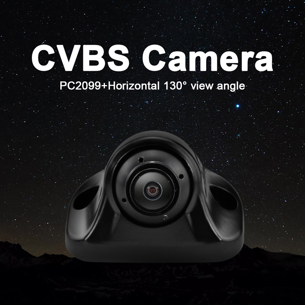 PC2099 CVBS Metal body 360 degree rotatable backup camera with 130 degree horizontal angle