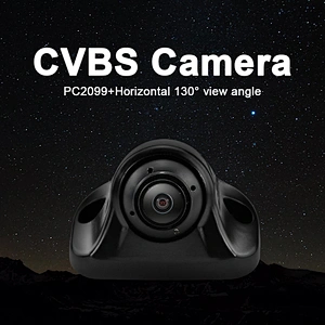 PC2099 CVBS Metal body 360 degree rotatable backup camera with 130 degree horizontal angle