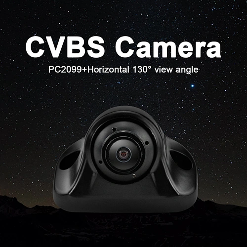 PC2099 CVBS Metal body 360 degree rotatable backup camera with 130 degree horizontal angle