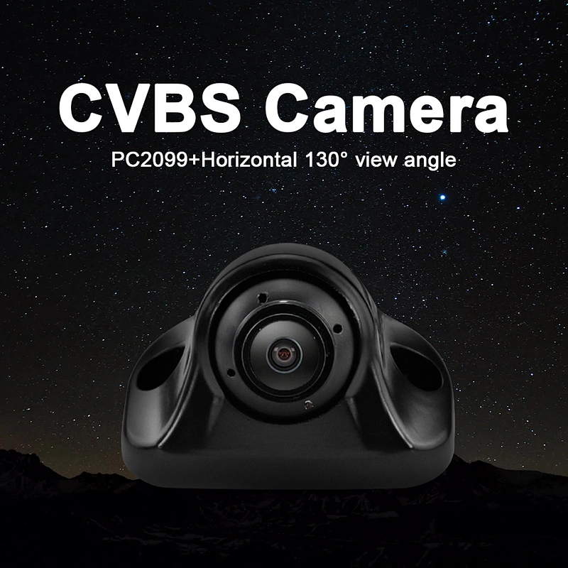 PC2099 CVBS Metal body 360 degree rotatable backup camera with 130 degree horizontal angle