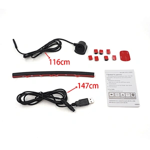 USB wifi left and right side view camera Support IPAD android screen
