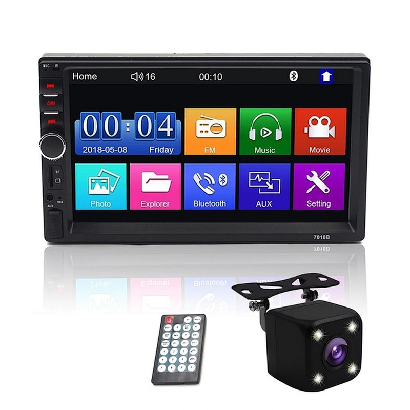 7018B Universal 7inch touch screen support mirror link mp5 player car radio from Carsanbo