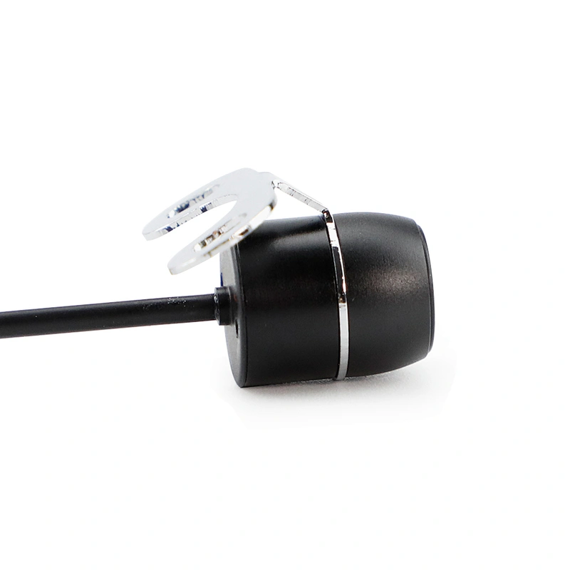12.5mm mini car rear view camera with guide line switchable cable