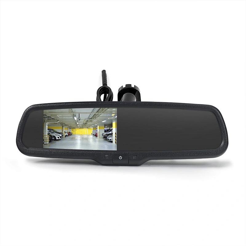 4.3inch 2CH AHD input OEM mirror with auto brighenss change