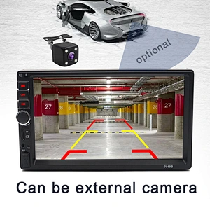 7inch 2 din long body mp5 with mirror link and FM