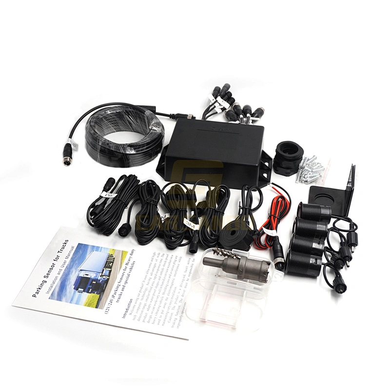 24V truck rear view reverse parking camera truck video parking sensor system