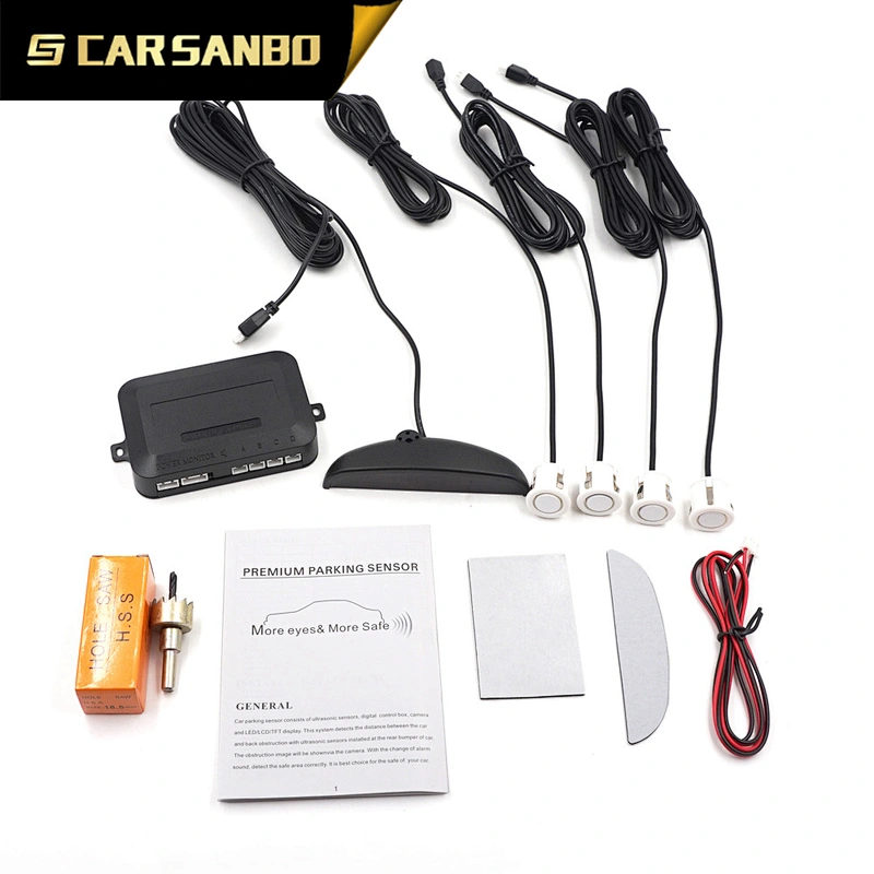 PS3800 car reversing aid parking sensor with LED display