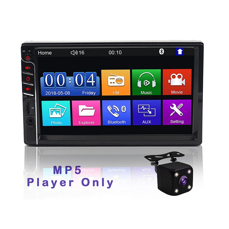7inch HD full touch screen 2 din car radio with mirror link function