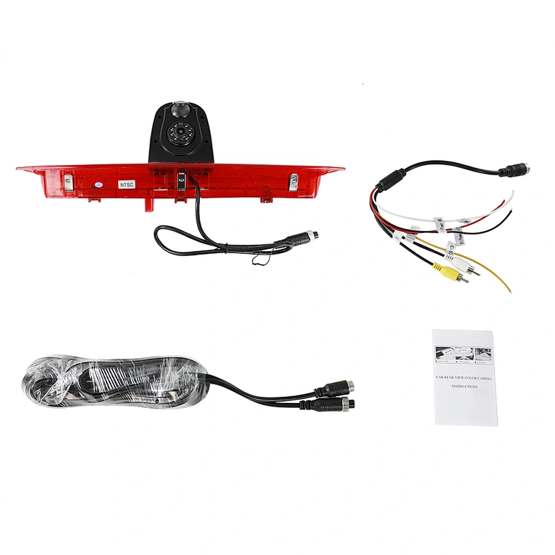 Dual lens 3rd oem brake light backup camera used for FORD Transit 2014 2015 2016 2017 2018