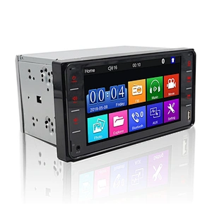 touch key toyota universal 7inch 2 din mp5 with mirror link BT and FM