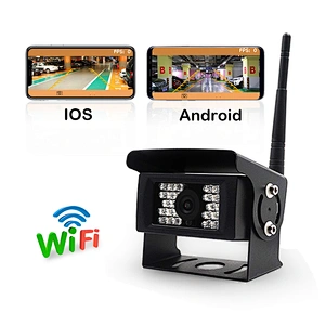 Wifi wireless backup camera for bus rear view