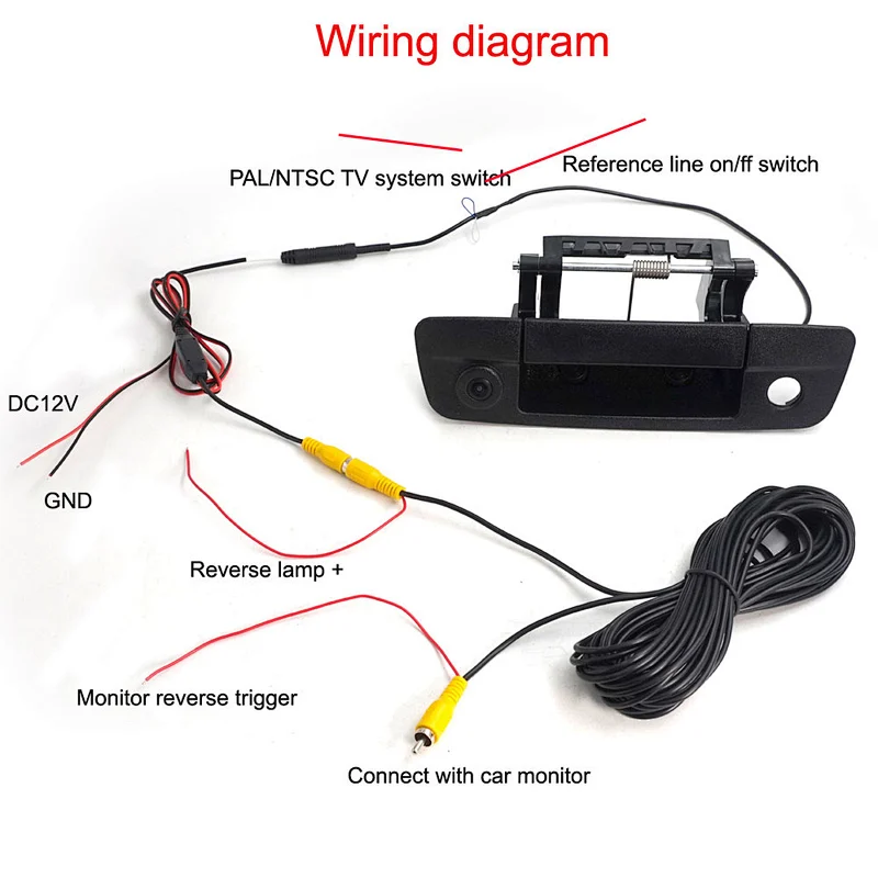 oem back up camera used for Dodge ram 1500 2500 3500 2009-2015