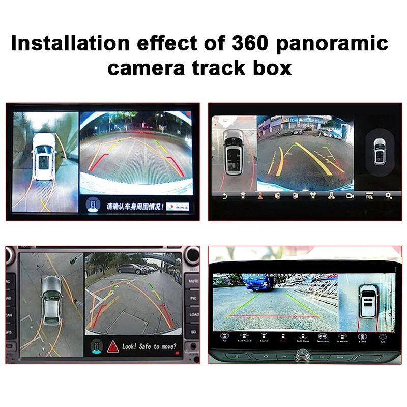 360 panoramic decoding box support 3D bird view system